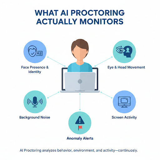 What AI Proctoring Actually Monitors